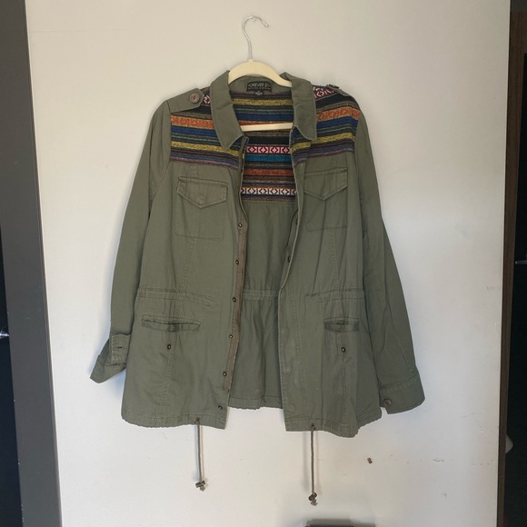 Forever 21 Jackets & Blazers - Green anorak jacket